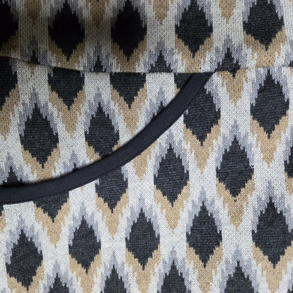 Pendleton Cotton Diamond Argyle Print Academia Blazer Jacket Pockets Size M - Picture 9 of 9